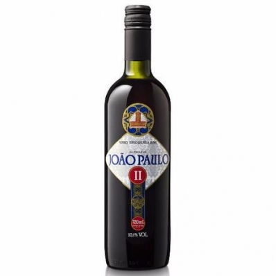 Vinho canônico para missa tinto suave São João Paulo II - 720 ml