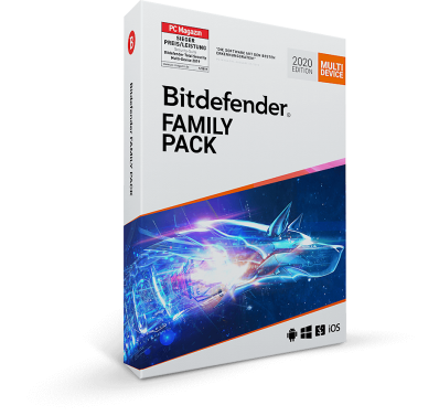 Bitdefender Family Pack 2020, up to 15 Devices, 1-3 Years Full Version