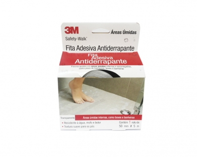 Lixa Antiderrapante 3M S.Walk Areas Umidas Blister