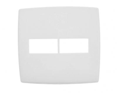 Pial Plus Modulo Placa 1+1 Posto Horiz 4X4 618511
