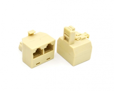 Adaptador Modular Rj45 1M+2F 4707