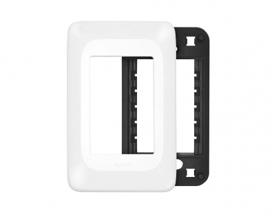 Pial Pop Modulo Placa+Suporte 3 Postos 4X2 Lgp23