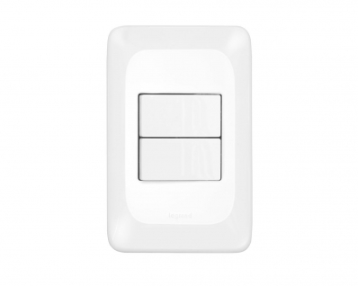 Interruptor Pial Pop Simples+Par 4X2 Lgx102 C/Placa