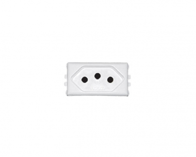 Modulo P/Tomada Pluzi Modular 2P+T 10A 250V