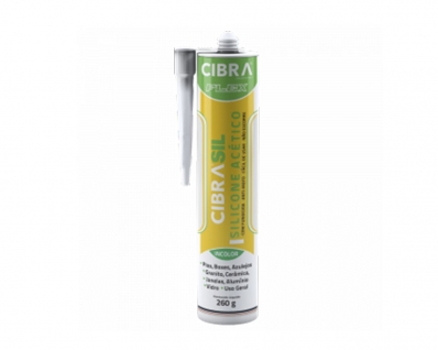 Silicone Cibra Acetico Incolor 260G Blister