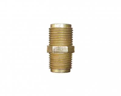 Niple Metal Amarelo 3/8"X3/8"