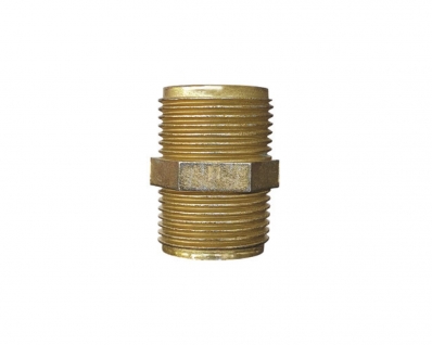 Niple Metal Amarelo 3/4"X3/4"