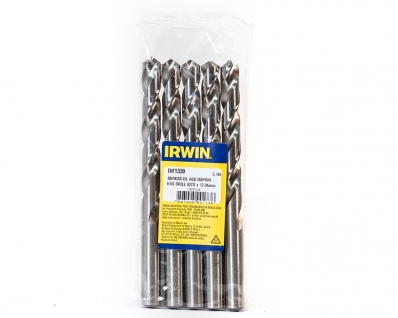 Broca Aco Rapido Irwin 12,00Mm-1330 c/5 pcs