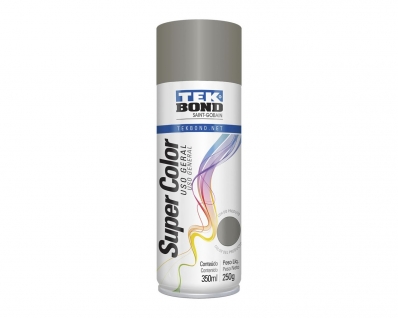 Tinta Spray Tekbond Uso Geral Platina 350Ml/250G c/6 pcs