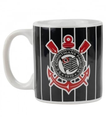 Caneca Porcelana 300ml - Corinthians