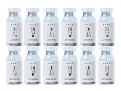 Cx com 12 unid - braé divine power dose (unidade) - ampola 13ml