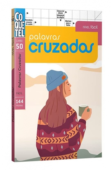 Coquetel: Palavras cruzadas - Livro 50 - Nível fácil