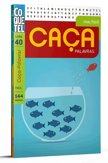 Coquetel: Caça palavras: Livro 40 - Nível fácil