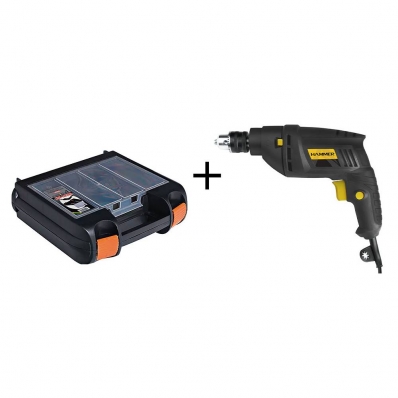 Furadeira Impacto Hammer 550W FI-1000 - 127V c/Maleta