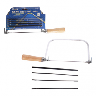 Arco de Serra Fixo Mini com 5 Lâminas WESTERN AS-9507