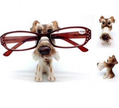 Cachorro suporte para óculos Terrier Escocês 10cm - Zimex
