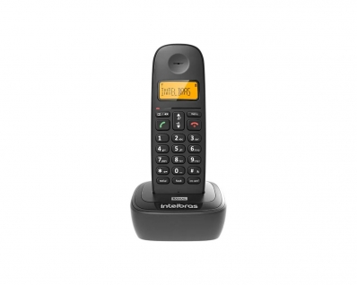 Telefone Intelbras Ramal S/Fio Ts2511 Preto