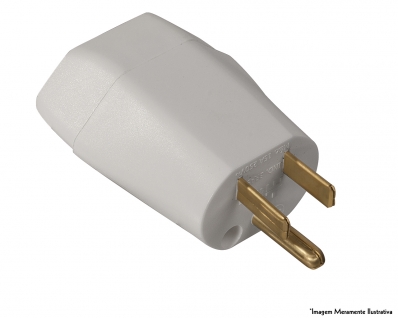 Adaptador Reverso 2P+T P/Tomada Br 39201
