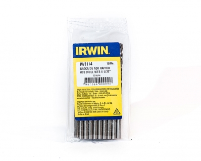 Broca Aco Rapido Irwin G 5/32"-1114 c/10pcs