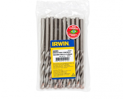 Broca Videa Irwin E 6,50Mm 1/4"-905 c/10pcs