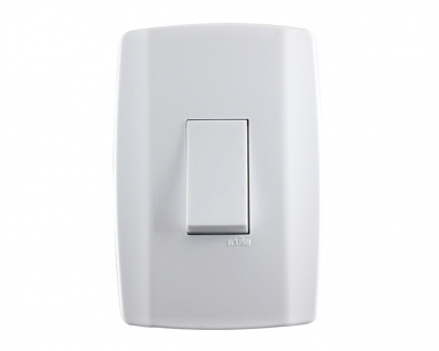 Interruptor Ilumi Slim Paralelo Vert C/Pl 10A 250V 8022