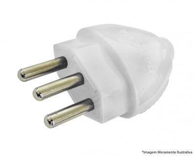 Plug Desmontavel Macho 2P+T 20A/250V Br 1616 c/12pcs