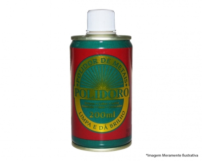 Polidor Metais 200Ml/240G (Limpa E Brilha)