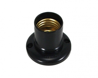 Soquete Fixo Teto Preto 43.04T