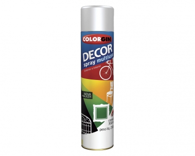 Tinta Spray Colorgin Decor Branco (Nr23-Onu 1950) c/6pcs