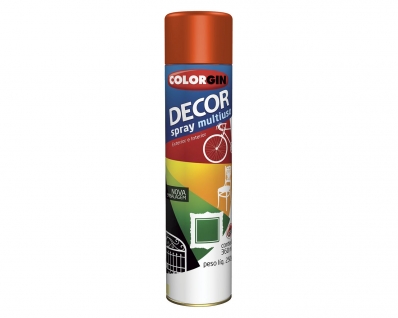 Tinta Spray Colorgin Decor Laranja (Nr23-Onu 1950) c/6pcs