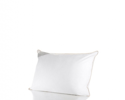 Travesseiro 50x70cm Buddemeyer Toque De Pluma Algodão Branco