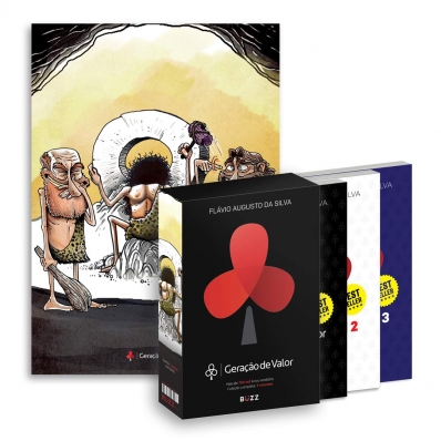 Box - Geração de valor - Roda: 3 Volumes com pôster exclusivo