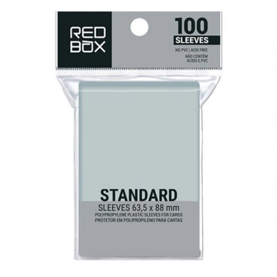 SLEEVES REDBOX STANDARD - 63,5 X 88 MM