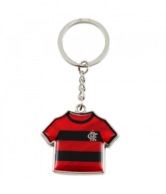 Chaveiro Metal Camisa Time 3.5cm - Flamengo