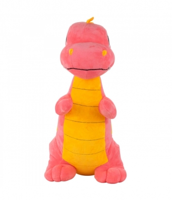 Dinossauro Rosa 35cm - Pelúcia