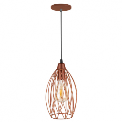 Pendente Quebec Pequeno Cobre 
