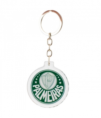 Chaveiro Escudo Time Acrílico 5cm - Palmeiras