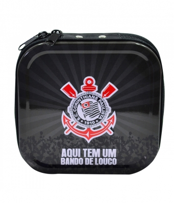 Porta Cd De Metal Para 24 Cds - Corinthians