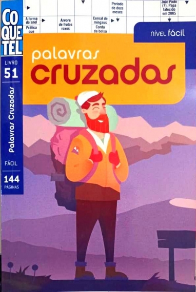 Coquetel: Palavras cruzadas - Livro 51 - Nível fácil