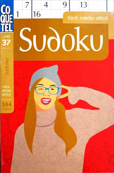 Coquetel: Sudoku - Fácil/Médio/Difícil - Livro 37