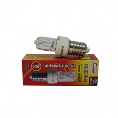 Lâmpada Halógena Eco jd E-14 para Fornos e Fogões 127V
