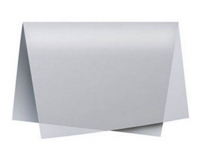 Papel de seda 48x60cm prata 100 fls - VMP