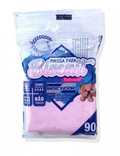 Massa para biscuit profissional 90gr suspirinho - Polycol