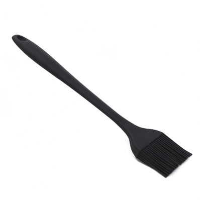 Pincel Culinário de Silicone Bueno 25cm Preto