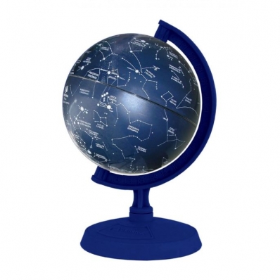 Globo Celeste 10cm: Cielo baby azul - Base plástico