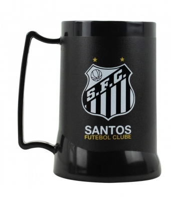 Caneca Gel Isolante Térmico 400ml - Santos