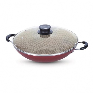 Panela Wok Paris com Revestimento Antiaderente 36cm