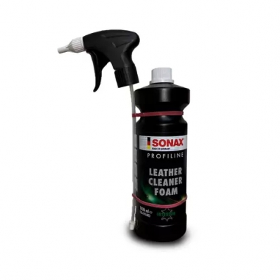 LEATHER CLEANER FOAM LIMPA COURO C/ PULVERIZADOR 1L SONAX