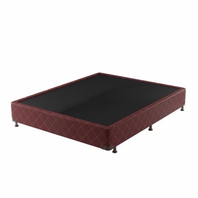 Cama Box Convencional 32 Cm Poliester Matelado King Size (193x203)