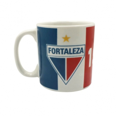 Caneca de Porcelana 320ml - Fortaleza